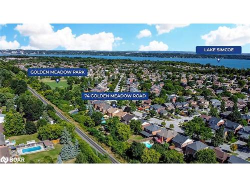 74 Golden Meadow Road, Barrie, ON - Outdoor With View