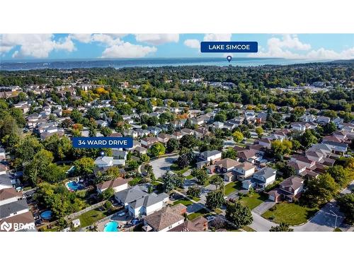 34 Ward Drive, Barrie, ON - Outdoor With View