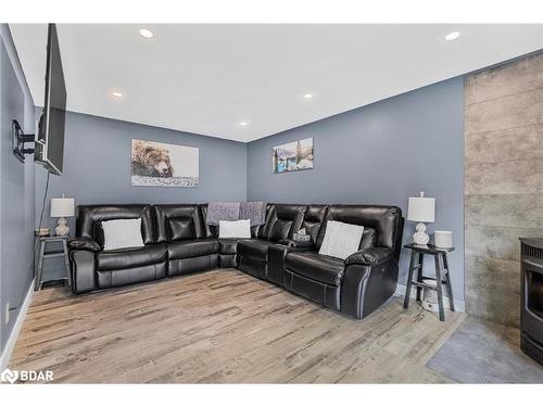 130 Crawford Road, Kawartha Lakes, ON - Indoor Photo Showing Living Room With Fireplace