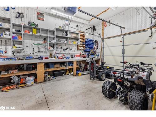 130 Crawford Road, Kawartha Lakes, ON - Indoor Photo Showing Garage