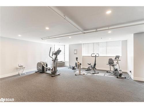 701-181 Collier Street, Barrie, ON - Indoor Photo Showing Gym Room