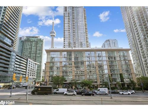 201-15 Brunel Court, Toronto, ON - Outdoor With Facade