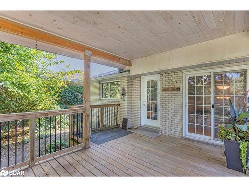 12 Roslyn Road, Barrie, ON - Outdoor With Deck Patio Veranda With Exterior