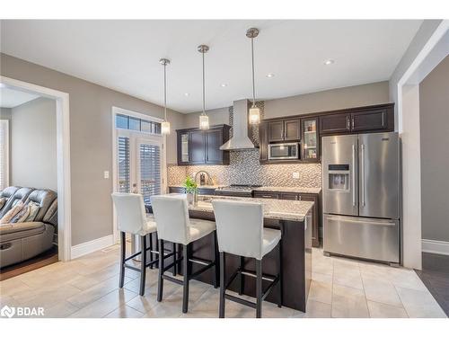 3045 Orion Boulevard, Orillia, ON - Indoor Photo Showing Kitchen With Upgraded Kitchen