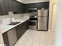 204-43 Ferndale Drive S, Barrie, ON  - Indoor Photo Showing Kitchen With Stainless Steel Kitchen With Double Sink 