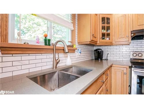 250 Superior Street, Stayner, ON - Indoor Photo Showing Kitchen With Double Sink