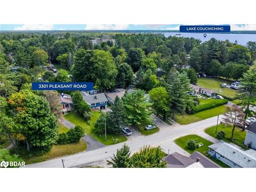 3301 Pleasant Road, Orillia, ON - Outdoor With Body Of Water With View