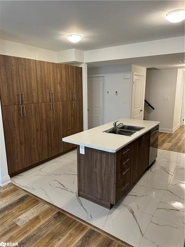 Lower 184 Franklin Trail, Barrie, ON - Indoor Photo Showing Kitchen With Double Sink