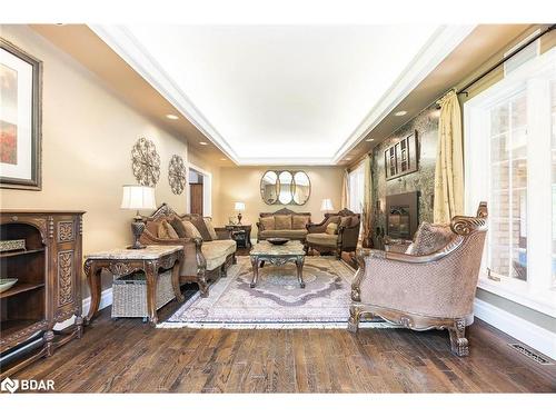 1826 Quantz Crescent, Innisfil, ON - Indoor With Fireplace