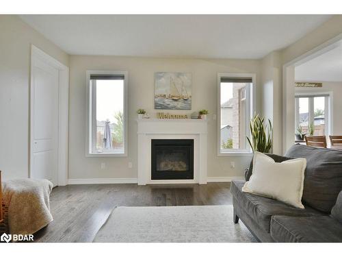 16 Daly Court, Barrie, ON - Indoor Photo Showing Living Room With Fireplace