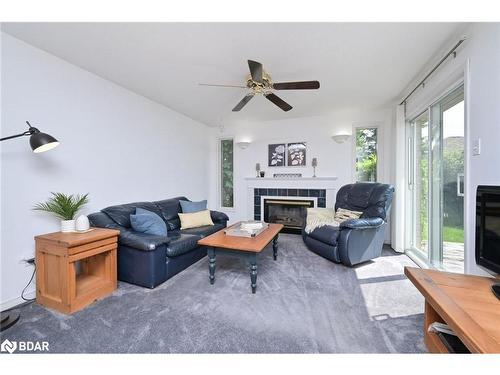 238 Walsh Crescent, Orangeville, ON - Indoor Photo Showing Living Room With Fireplace