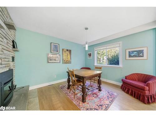 188 Napier Street, Barrie, ON - Indoor Photo Showing Dining Room With Fireplace