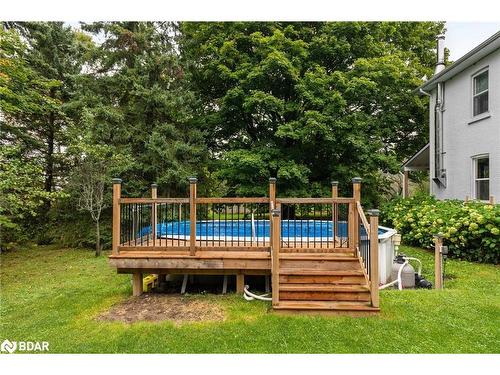 2378 Old Second Road North Road, Elmvale, ON - Outdoor With Above Ground Pool With Backyard