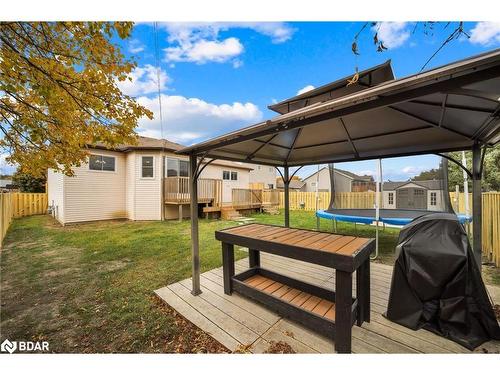 4 Berkar Street, Angus, ON - Outdoor With Deck Patio Veranda With Backyard With Exterior