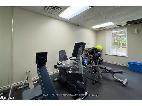 1013-135 Hillcrest Avenue, Mississauga, ON - Indoor Photo Showing Gym Room