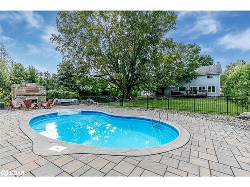 46 Alpine Way, Oro-Medonte, ON - Outdoor With In Ground Pool With Deck Patio Veranda With Backyard