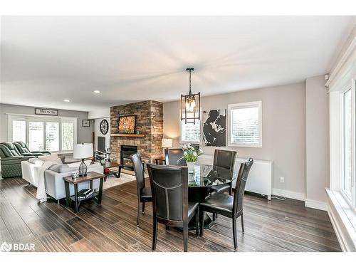 46 Alpine Way, Oro-Medonte, ON - Indoor With Fireplace