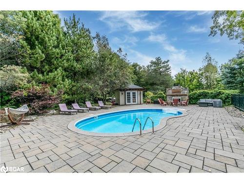 46 Alpine Way, Oro-Medonte, ON - Outdoor With In Ground Pool With Deck Patio Veranda With Backyard