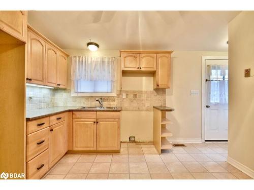 321 Delia Street, Orillia, ON - Indoor Photo Showing Kitchen With Double Sink