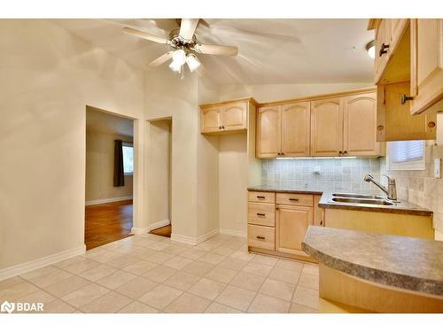 321 Delia Street, Orillia, ON - Indoor Photo Showing Kitchen With Double Sink