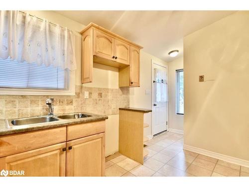 321 Delia Street, Orillia, ON - Indoor Photo Showing Kitchen With Double Sink