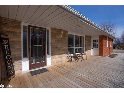 5884 7Th Line, Beeton, ON - Outdoor With Deck Patio Veranda With Exterior