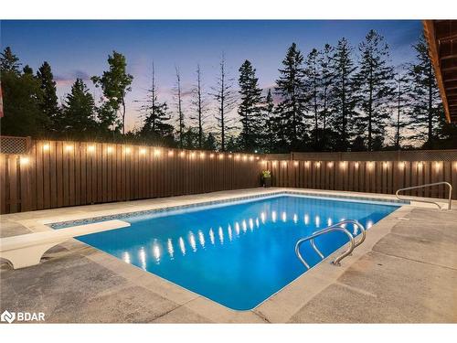 595 Big Bay Point Road, Barrie, ON - Outdoor With In Ground Pool With Backyard