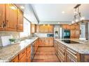 1075 Line 3 Road N, Oro-Medonte, ON  - Indoor Photo Showing Kitchen With Double Sink 