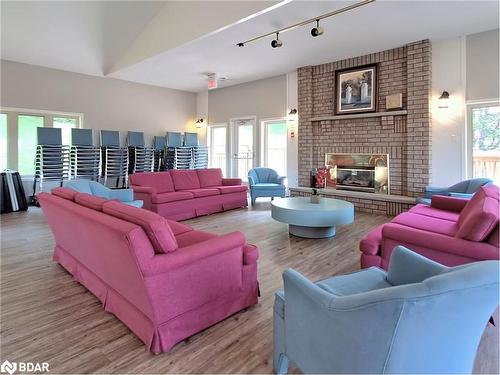 108-5 Shadowood Road, Barrie, ON - Indoor Photo Showing Living Room With Fireplace