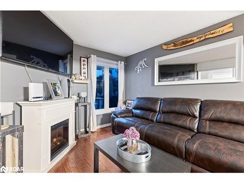 1885 Bainbridge Drive, Pickering, ON - Indoor Photo Showing Living Room With Fireplace