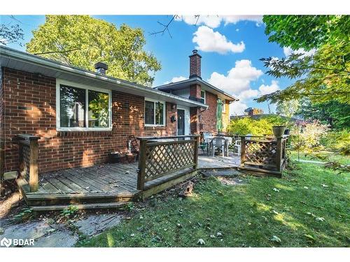 293 Duckworth Street, Barrie, ON - Outdoor With Deck Patio Veranda