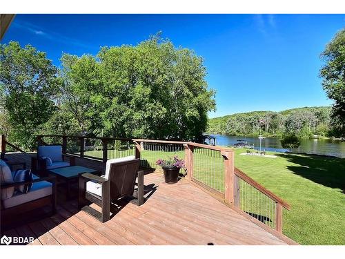 1341 County 45 Road, Hastings, ON - Outdoor With Body Of Water With Deck Patio Veranda