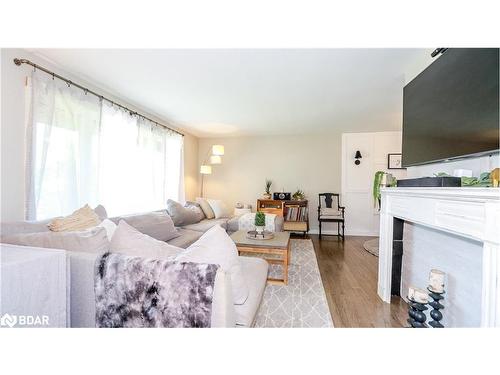 27 Highcroft Road, Barrie, ON - Indoor Photo Showing Living Room With Fireplace