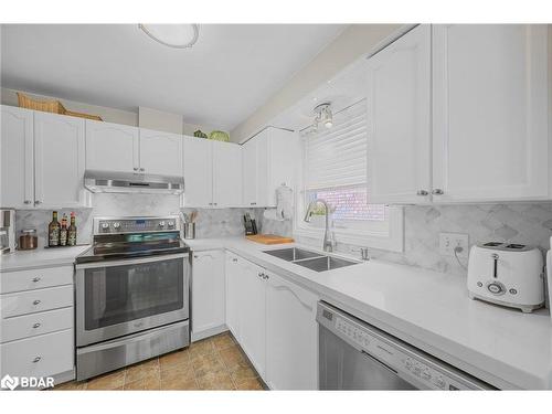 3 Wessenger Drive, Barrie, ON - Indoor Photo Showing Kitchen With Double Sink