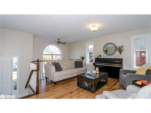 15 Forest Dale Drive, Barrie, ON - Indoor Photo Showing Living Room With Fireplace