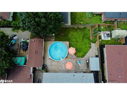 51 Glenwood Drive, Barrie, ON - Outdoor With Above Ground Pool