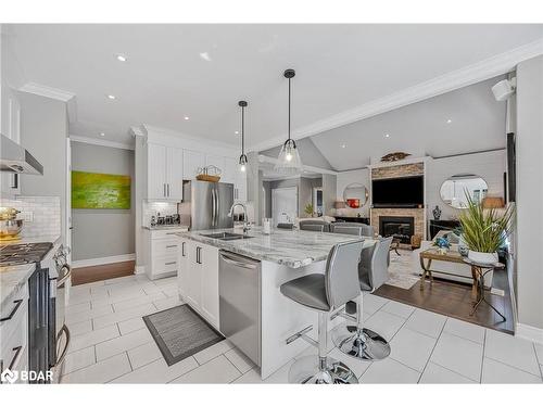 2248 Elana Drive, Severn, ON - Indoor Photo Showing Kitchen With Upgraded Kitchen