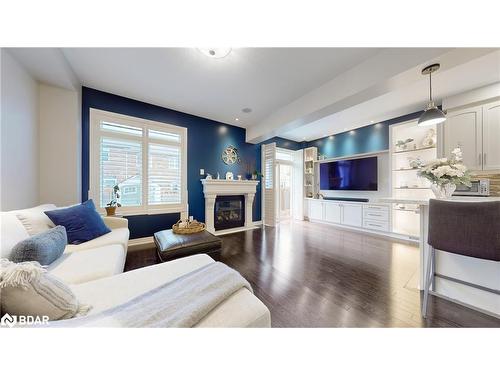 14 Kawana Road, Brampton, ON - Indoor Photo Showing Living Room With Fireplace