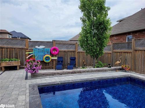 8 St Pauls Place, Orangeville, ON - Outdoor With In Ground Pool With Deck Patio Veranda