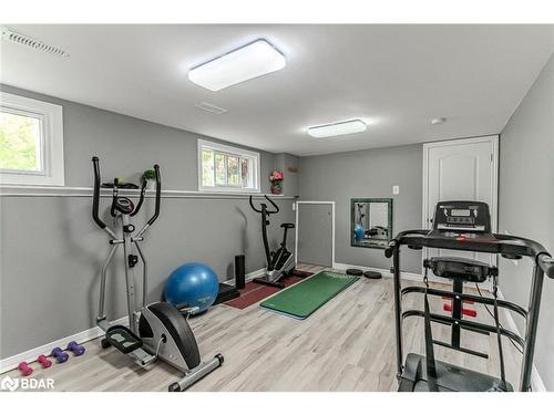 734 James Street, Innisfil, ON - Indoor Photo Showing Gym Room