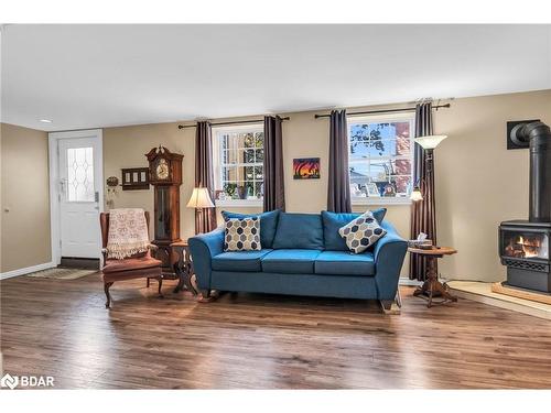 9 Tower Court, Bradford, ON - Indoor Photo Showing Living Room With Fireplace