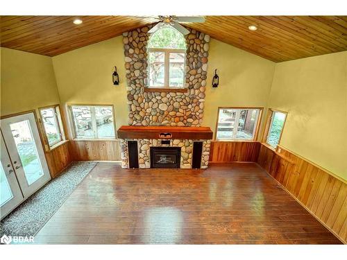 206 Highway 141 Highway, Utterson, ON - Indoor Photo Showing Other Room With Fireplace