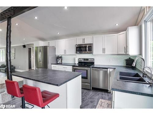 143 Hwy 612, Seguin, ON - Indoor Photo Showing Kitchen With Double Sink