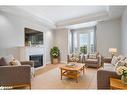 420-3351 Cawthra Road, Mississauga, ON  - Indoor Photo Showing Living Room With Fireplace 