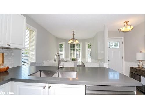 99 Churchland Drive, Barrie, ON - Indoor Photo Showing Kitchen With Double Sink