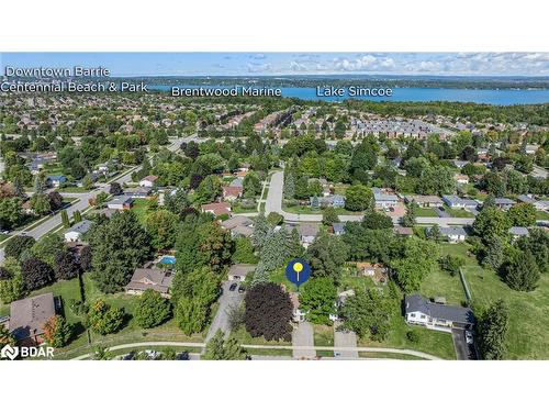 208 Spruce Crescent, Barrie, ON - Outdoor With Body Of Water With View