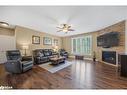 3375 Line 6 North Line, Oro-Medonte, ON  - Indoor Photo Showing Living Room With Fireplace 