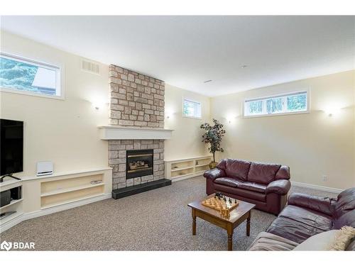 7 Nordic Trail, Oro-Medonte, ON - Indoor Photo Showing Living Room With Fireplace