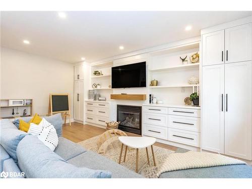 993 Whitney Crescent, Midland, ON - Indoor Photo Showing Living Room With Fireplace