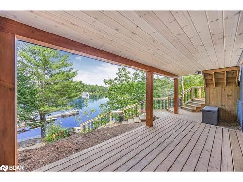 3-1148 Muldrew Lake Road, Gravenhurst, ON - Outdoor With Body Of Water With Deck Patio Veranda With Exterior